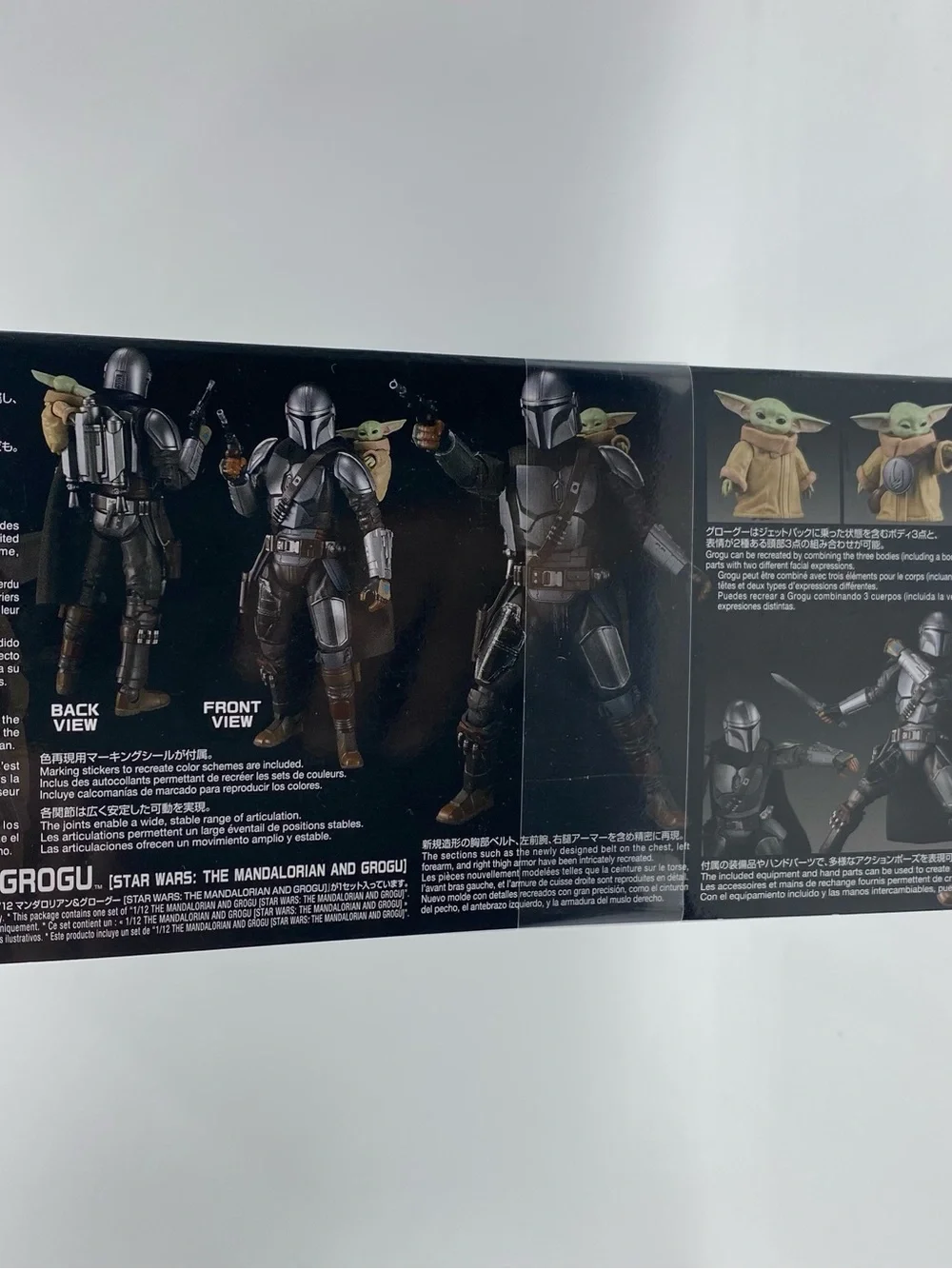 Bandai Hobby Star Wars The Mandalorian & Grogu 1/12 Scale Figure Model Kit
